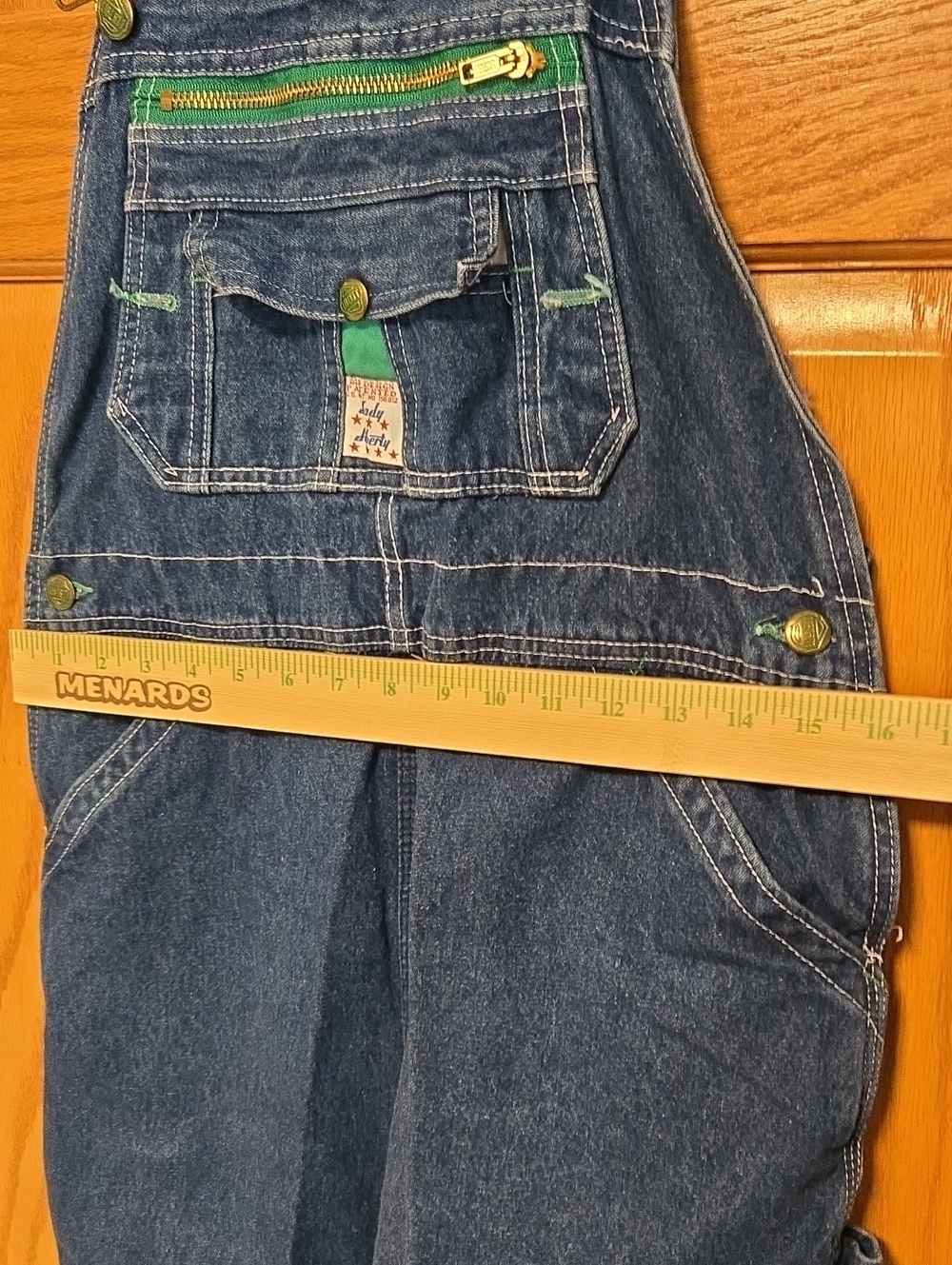 Women's Lady Liberty Overalls - Picture 5 of 8